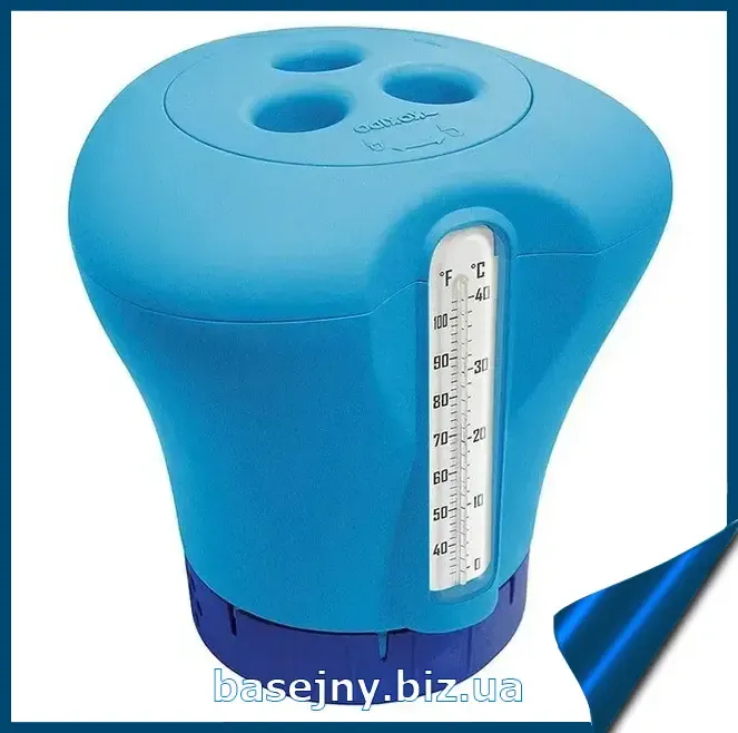 Дозатор Kokido K619BU синій з термометром