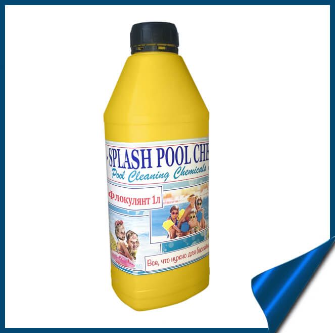 Рідкий флокулянт для освітлення води в басейні 1 л