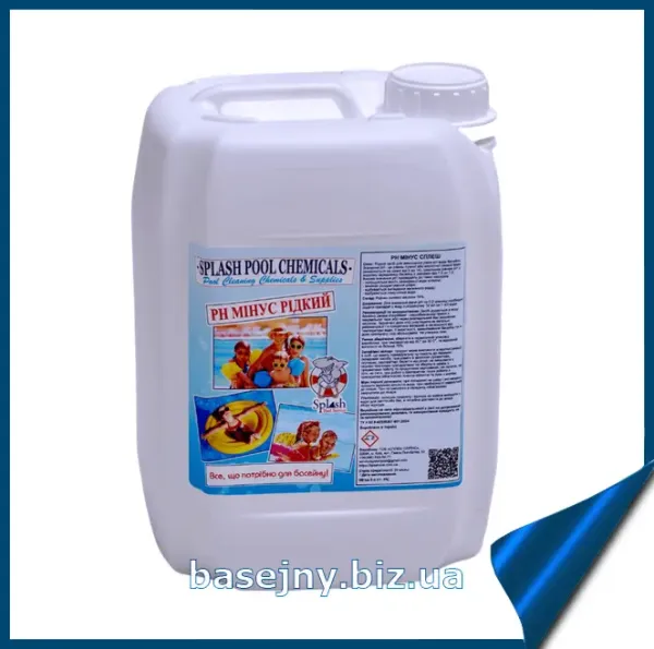 Рідкий засіб для зниження pH Minus 5 л Splash