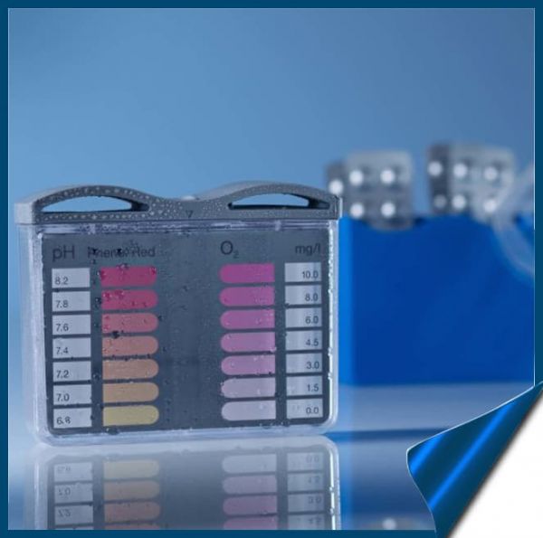 Тестер для визначення рН і вмісту кисню у воді басейну